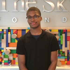 Mickeal Thornton, intern at The Skillman Foundation