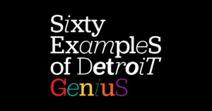 Sixty Examples of Detroit Genius logo