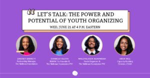 Let's Talk: The Power and Potential of Youth Organizing